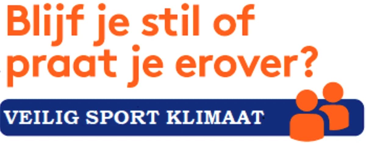 Blijf je stil of praat je erover? Veilig sportklimaat.